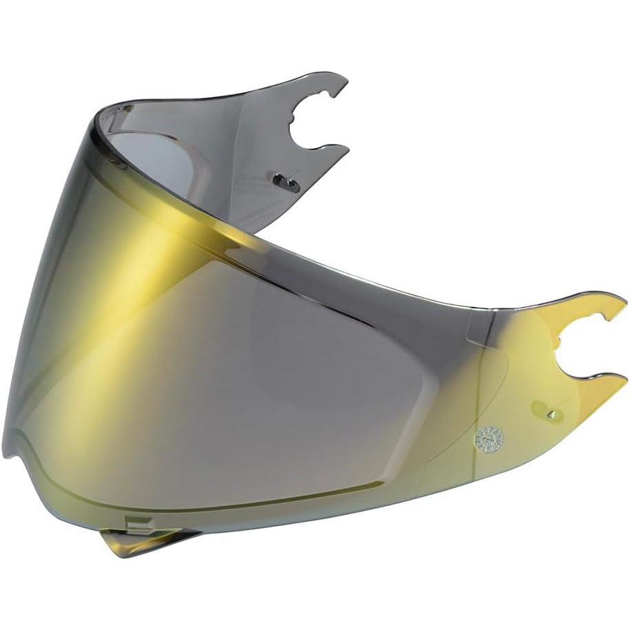 ScorpionEXO Covert FX Helmet Replacment Optional Shield Everclear Anti-Fog Anti-Scratch (Ruby Mirror)(Gold Mirrored)