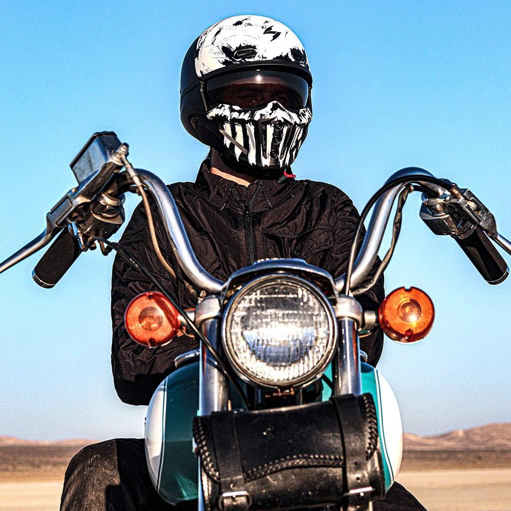 ScorpionEXO Covert X Open Face Half Shell 3/4 Mode Motorcycle Helmet Comm Ready Speaker Pockets DOT(Marauder Black)