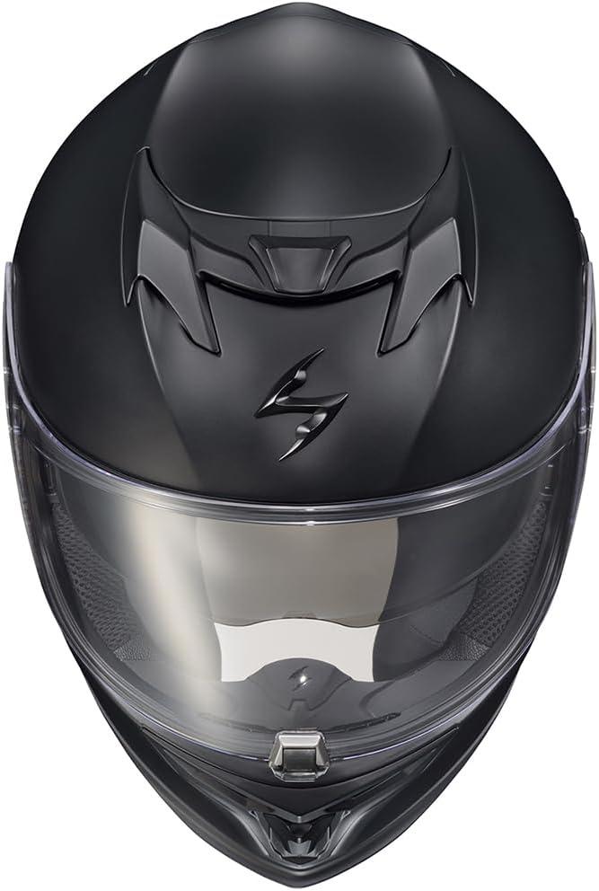 ScorpionEXO T520 Full Face Motorcycle Helmet with Integrated EXO-COM Bluetooth Communication System DOT ECE Approved Adult(X-Small)