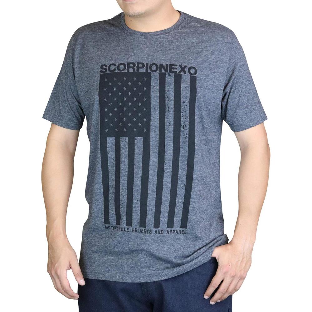 Scorpion Americana T-Shirt (Large) (Black)