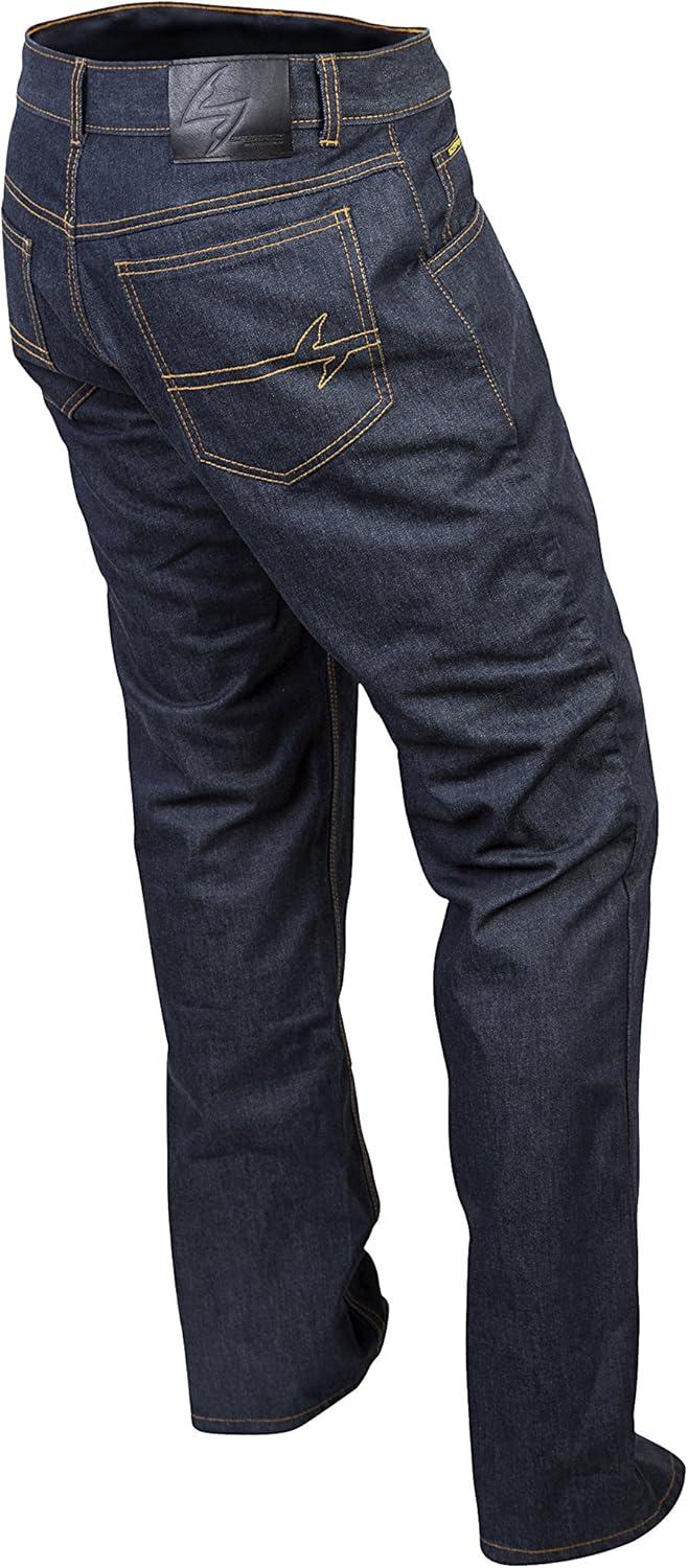 ScorpionEXO Covert Pro Jeans Men’s Reinforced Motorcycle Pants (Blue, Size 32)