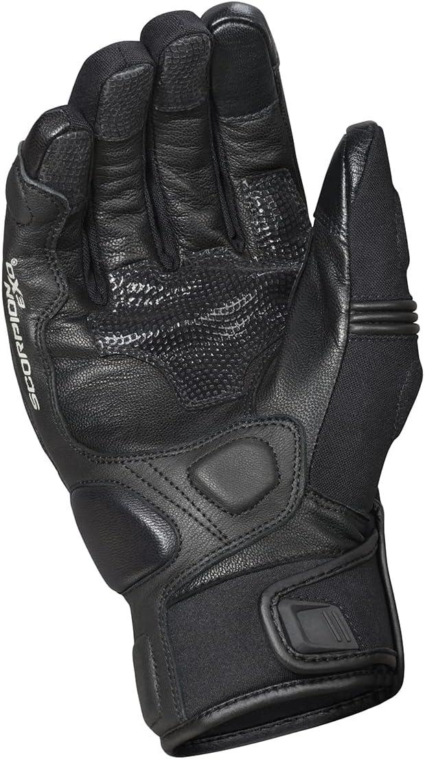 ScorpionEXO Tempest Short Cold Weather Gloves (Black – Small)(Large)
