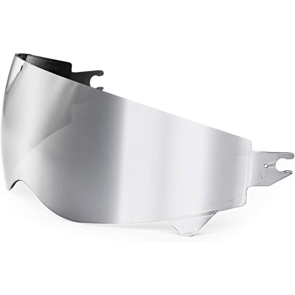 ScorpionEXO Covert / Covert X Everclear Replacement Optional Drop Down SunVisor Shield Anti-Fog Anti-Scratch for Covert / Covert X Helmets(Silver)
