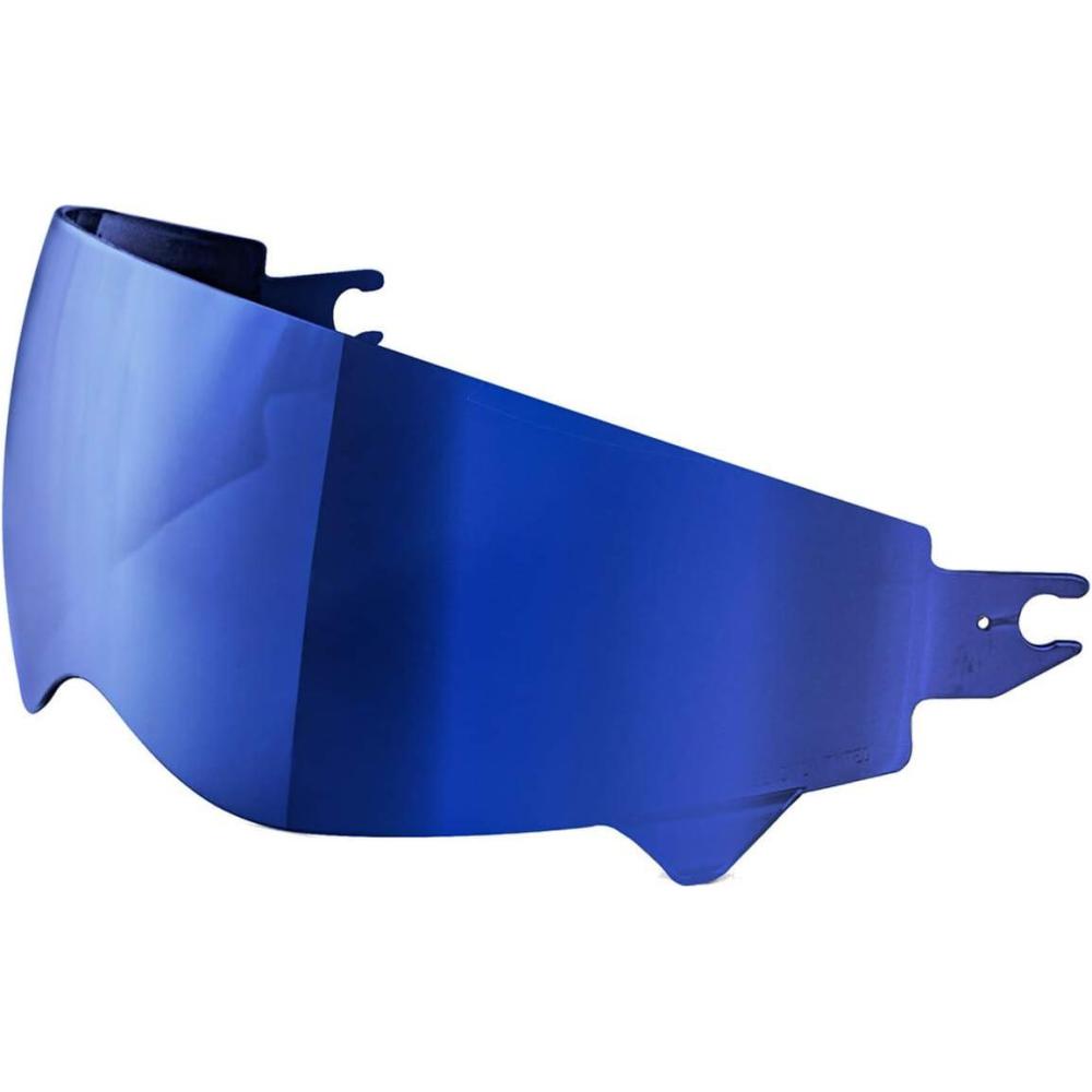 ScorpionEXO Covert / Covert X Everclear Replacement Optional Drop Down SunVisor Shield Anti-Fog Anti-Scratch for Covert / Covert X Helmets(Blue)
