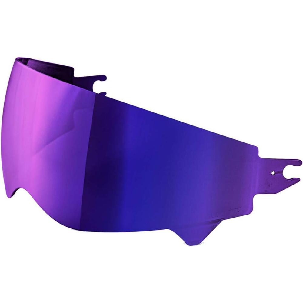 ScorpionEXO Covert / Covert X Everclear Replacement Optional Drop Down SunVisor Shield Anti-Fog Anti-Scratch for Covert / Covert X Helmets(Ruby)