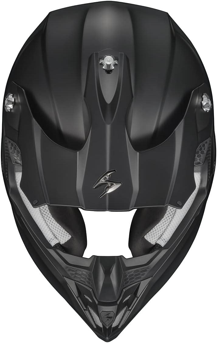 ScorpionEXO VX-16 Dual Off-Road Dirt MX Motocross Racing Adult Full Race Helmet with Visor Dot Approved Matte Black – XS