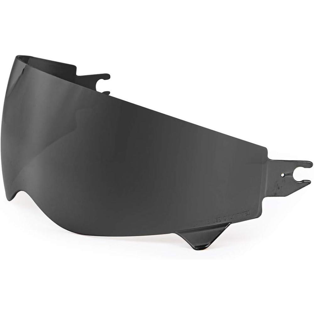 ScorpionEXO Covert / Covert X Everclear Replacement Optional Drop Down SunVisor Shield Anti-Fog Anti-Scratch for Covert / Covert X Helmets(Dark Smoke)