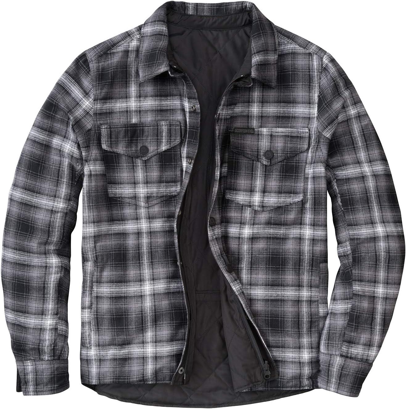 ScorpionEXO Morpheus Reversible Jacket(Black  Plaid  Grey)