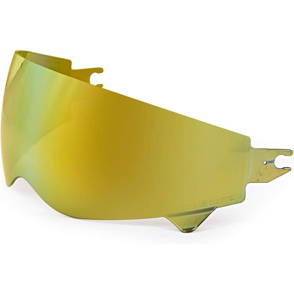 ScorpionEXO Covert / Covert X Everclear Replacement Optional Drop Down SunVisor Shield Anti-Fog Anti-Scratch for Covert / Covert X Helmets(Gold)