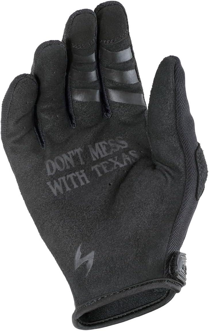 ScorpionEXO Moto-Flex Motorcycle Gloves Abrasion Resistant Touchscreen Compatible – Lone Star (Black/Gold – Medium)(Lone Star Black/Gold)