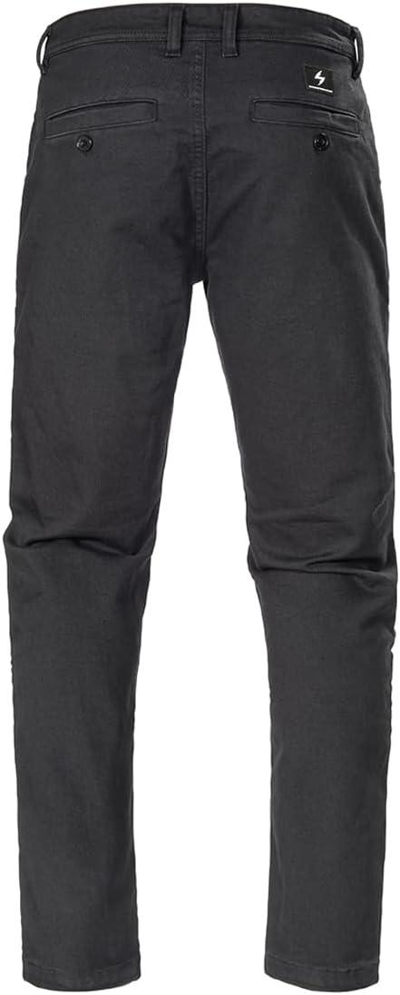 ScorpionEXO Covert Chino Men’s Motorcycle Pants with Rheon CE AA Rated (Dark Grey – 32)(Black)