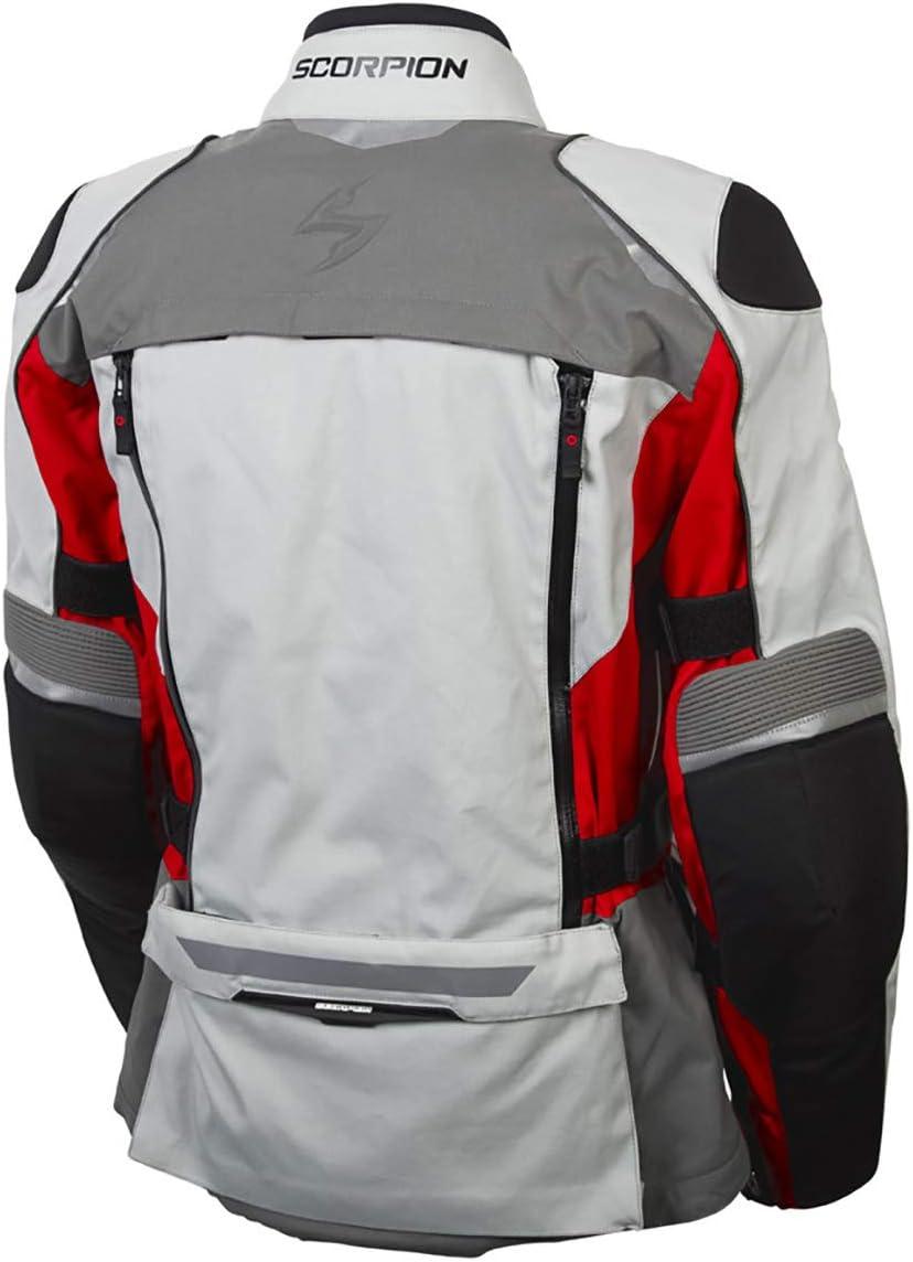 ScorpionEXO Yosemite Windproof Adventure Motorcycle Jacket Water Resistant Ventilated Removable Thermal Liner CE-Rated Armor