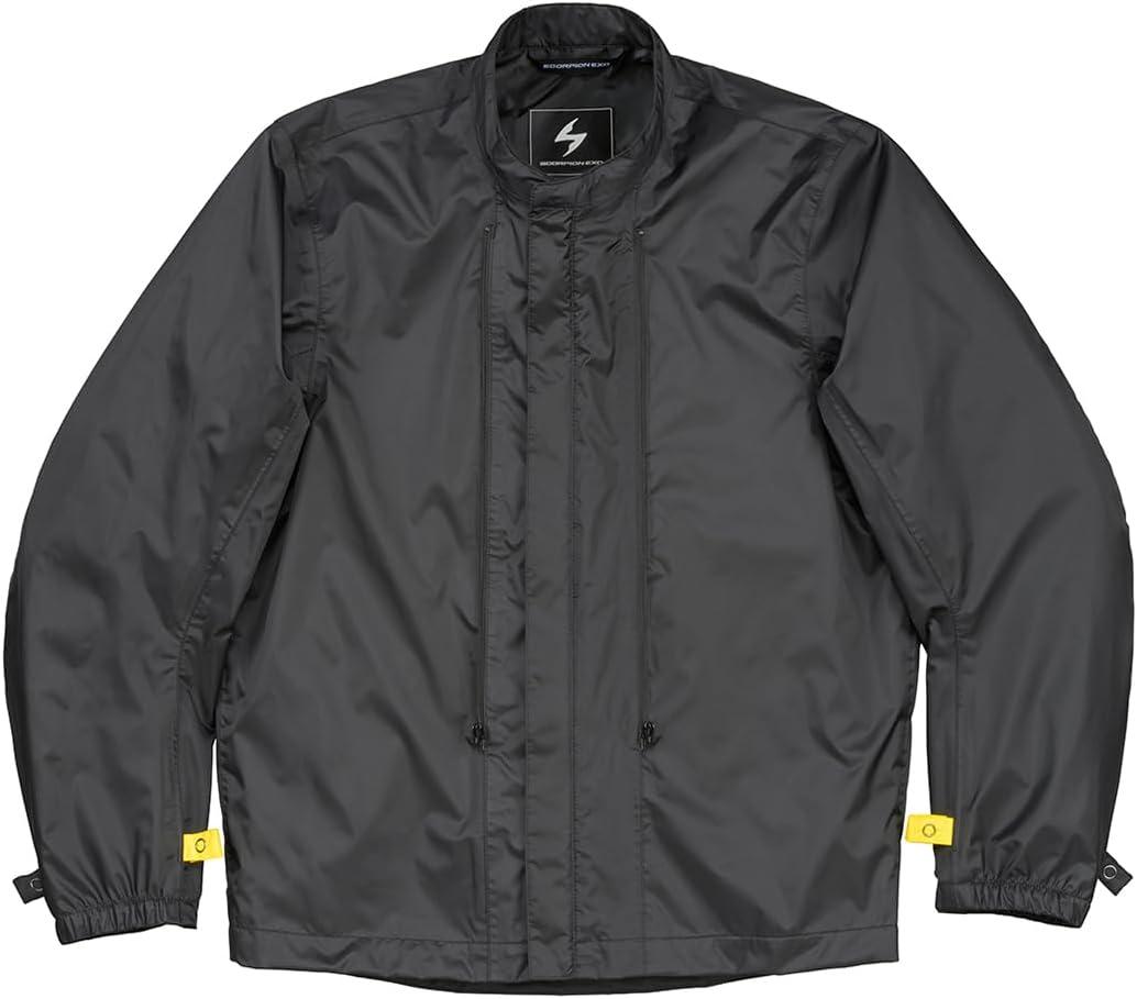 ScorpionEXO Vortex Air II Men’s Mesh Jacket Reflective Motorcycle Waterproof Liner Breathable Riding Gear Reinforced(Dark Grey/Black)