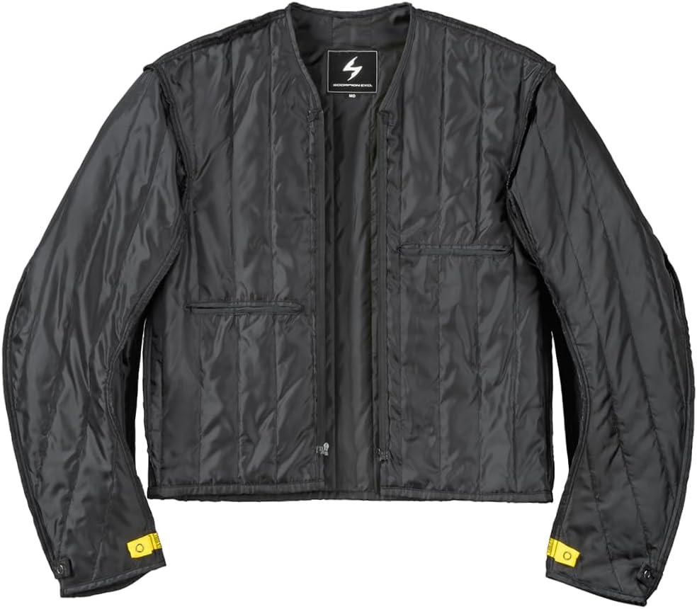 ScorpionEXO Optima II Men’s Mesh Reflective Motorcycle Riding Jacket Abrasion-Resistant (Black – Small)(Hi-vis)