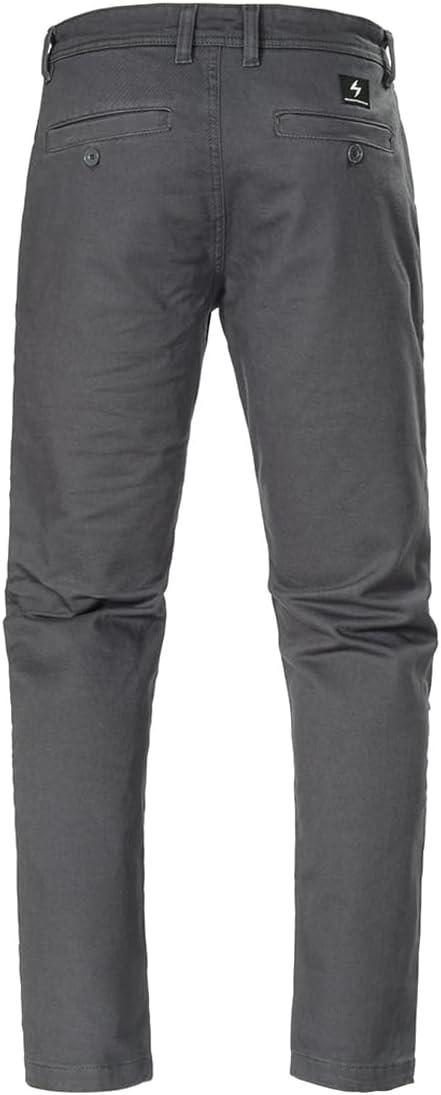ScorpionEXO Covert Chino Men’s Motorcycle Pants with Rheon CE AA Rated (Dark Grey – 32)(Dark Grey)